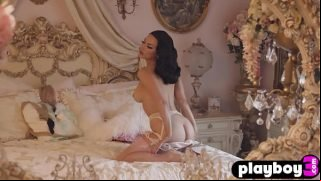 Cute big tits mature model Bryona Ashly showing off her beautiful curvy body Video